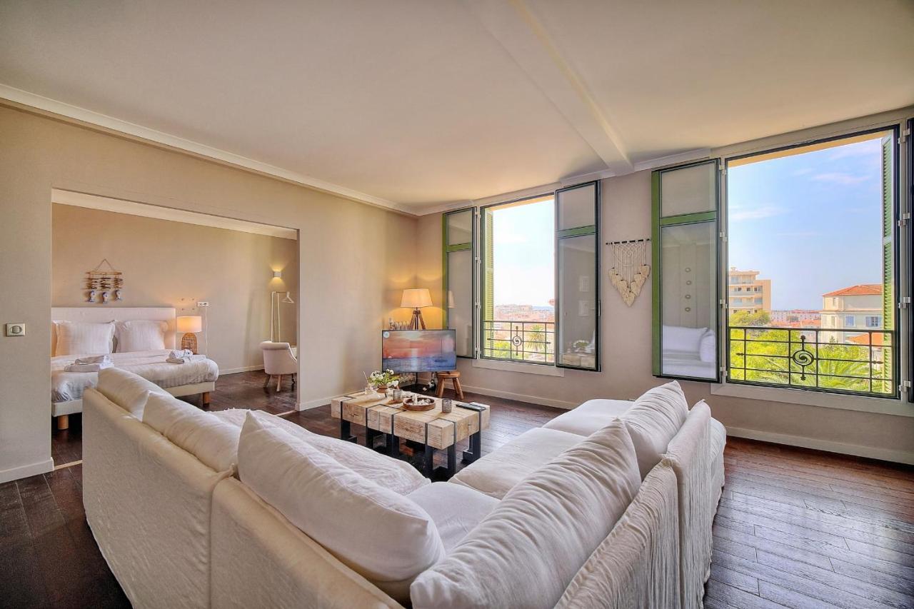 Immogroom - Large Apartment - Parking - Air Conditioning - Sea View - Wifi Cannes Dış mekan fotoğraf